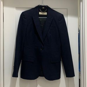 Burberry London Women’s Navy Blue Blazer